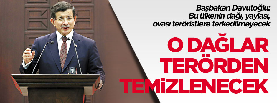 ‘O dağlar temizlenecek!’