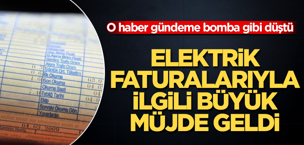 O haber gündeme bomba gibi düştü! 2 bin TL ve altındaki elektrik borçları silinecek