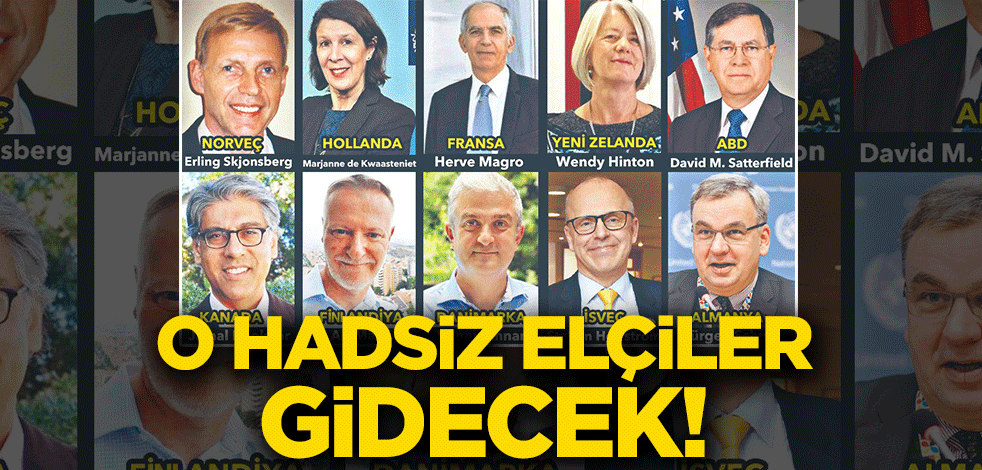 O hadsiz elçiler gidecek!