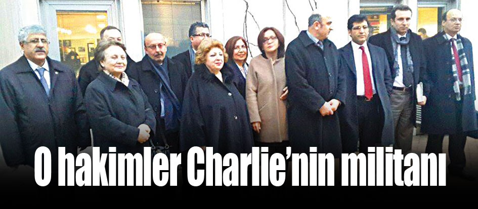 O hakimler Charlie’nin militanı