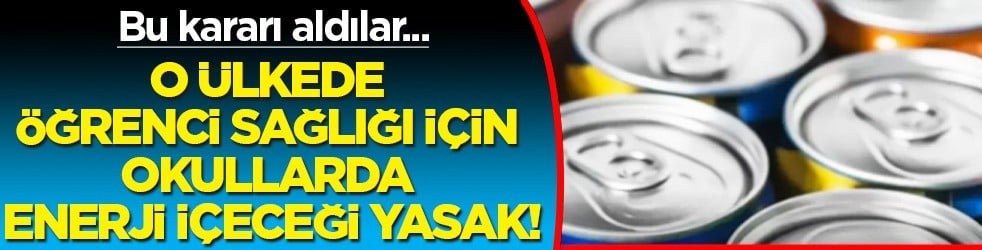  O içeceği tüketen yandı: ABD okulda öğrenci sağlığı için yasak getirdi... Kanser riskini artırıyor