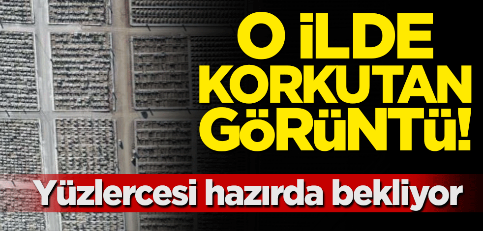 O ilde şaşkına çeviren görüntü! Yüzlerce...