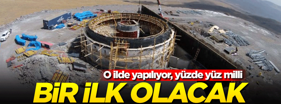 O ilde yapıldı, yüzde yüz milli! Bir ilk olacak...