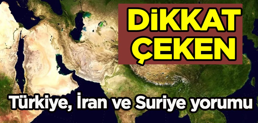 O isim açıkladı, analiz etti! ABD saf dışı kaldı! Dikkat çeken tahmin, Türkiye, İran ve Suriye yorumu