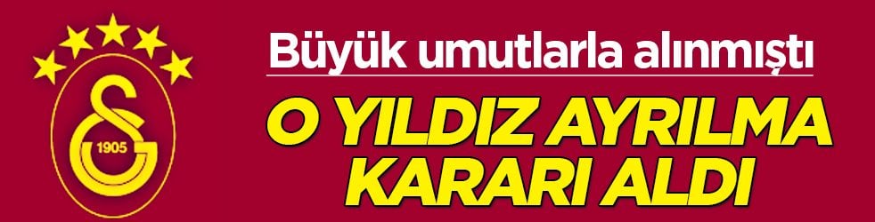 O isim ayrılma kararı verdi: Galatasaray'da kim kimi istemiyor? Ugochukwu'dan ters köşe!