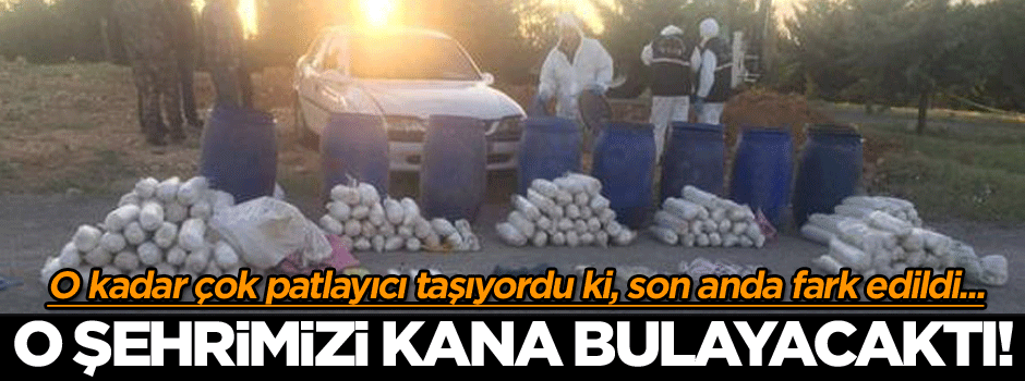 O kadar çok patlayıcı taşıyordu ki, son anda fark edildi... O şehrimizi kana bulayacaktı!