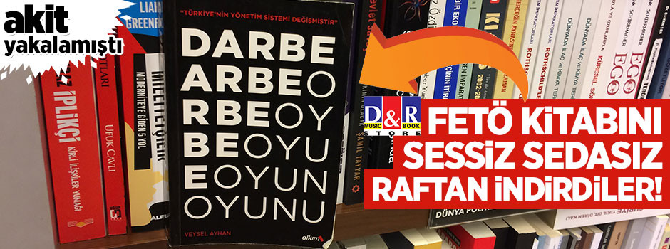 'O kitap' sessiz sedasız raftan indi!