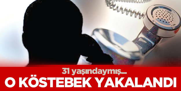 O köstebek yakalandı