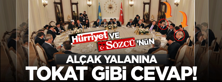 O masaya Bahçeli ve Kılıçdaroğlu da oturmuş!