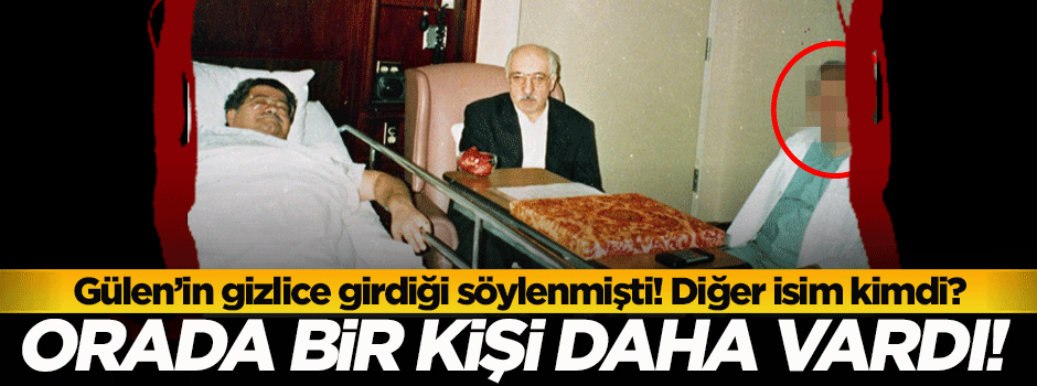 O ortamda bir kişi daha vardı!