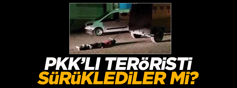 O PKK'lı terörist üzerinden kara propaganda!