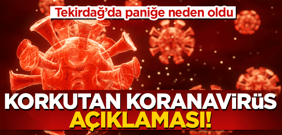 O profesörden korkutan koronavirüs açıklaması: Havada rastladık!