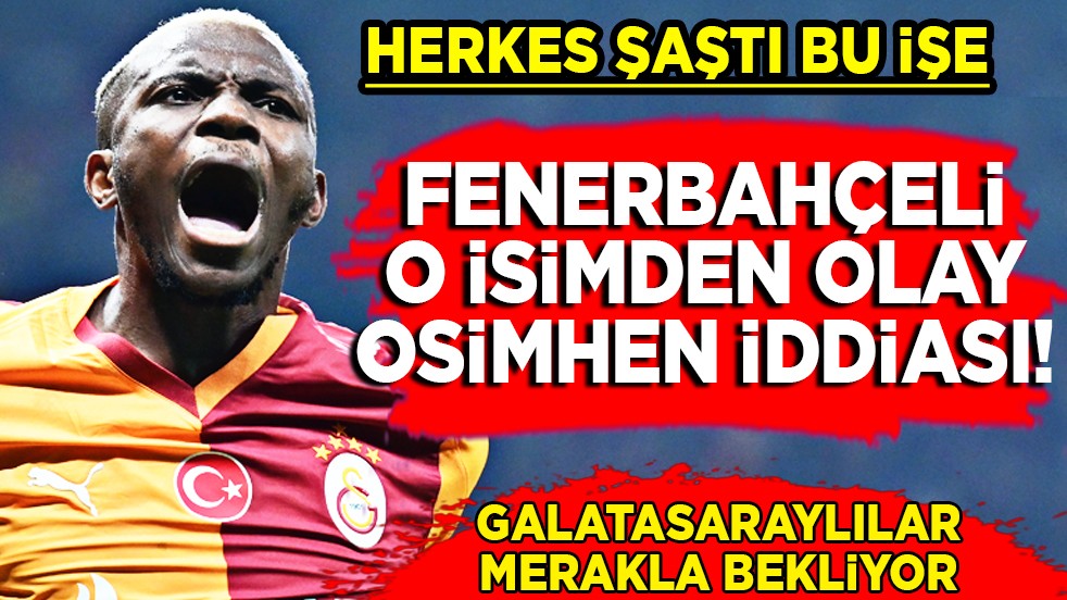 O projeyle ilgili büyük haberi verdi... Serdar Ali Çelikler'den Osimhen bombası