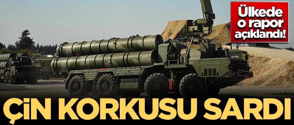 O rapor ortaya çıktı! Çin korkusu sardı