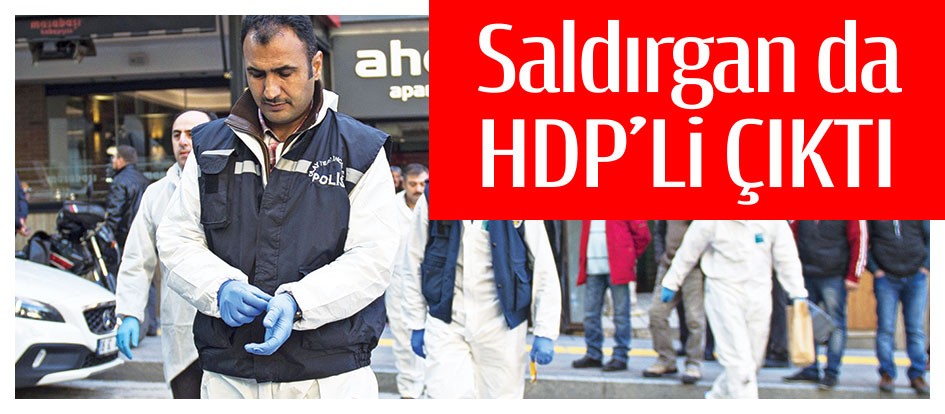 O saldırgan HDP’li çıktı