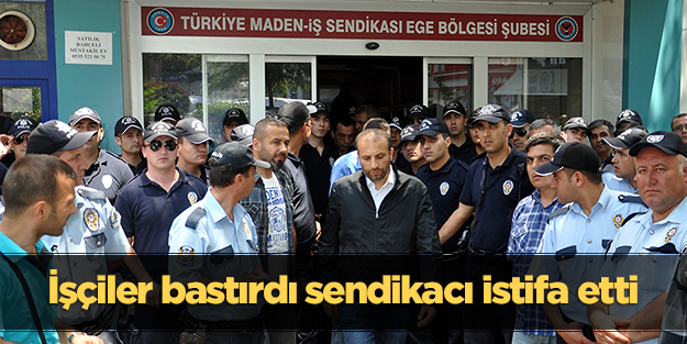 O sendikacılar istifa etti