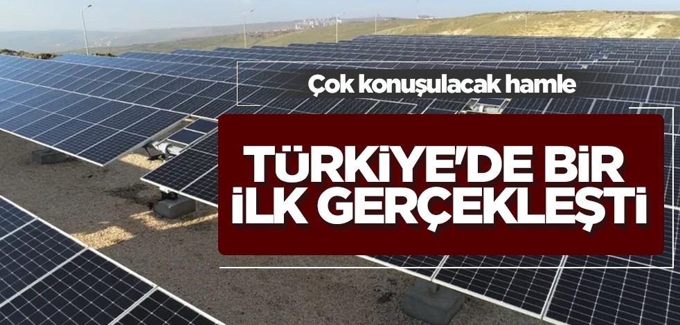 O şirket ilan etti! 10 milyarı dolar değerinde aldığı sertifika ile Türkiye'de bir ilki yaptı... Çok konuşulacak hamle