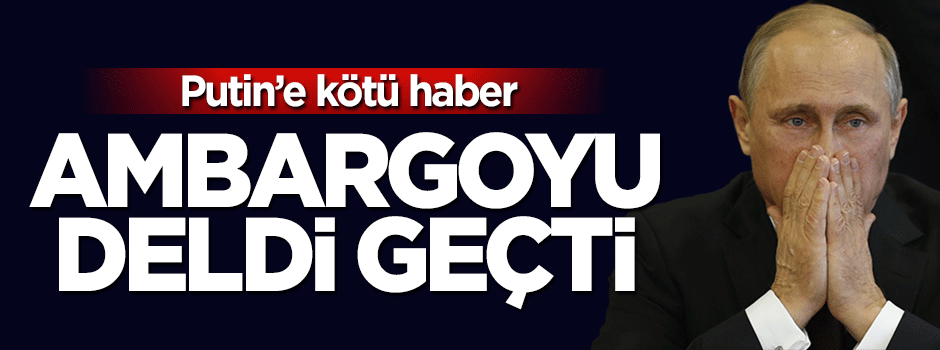 O şirket Rus ambargosunu deldi