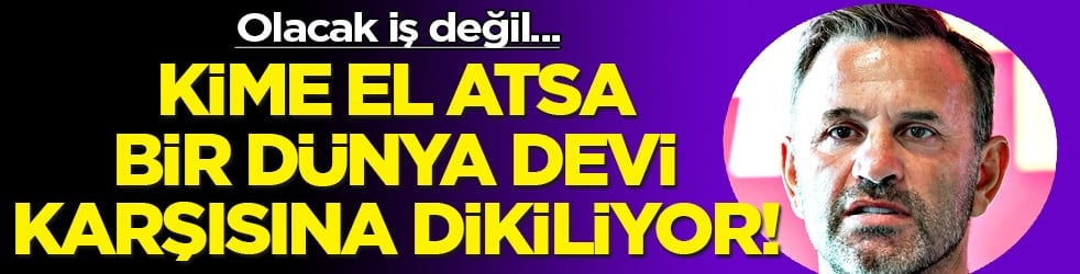 O takım ortaya çıktı: Galatasaray'a transferde kötü haber! O yıldıza dünya devi talip