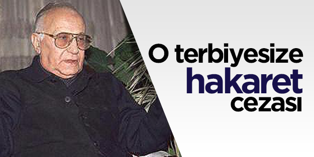 O terbiyesize hakaret cezası