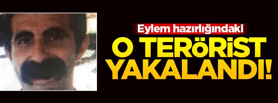 O terörist PKK operasyonunda yakalandı