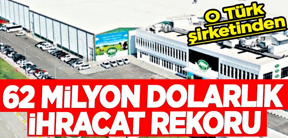 O Türk şirketinden 62 milyon dolarlık ihracat rekoru: Sıradaki yatırımı Sırbistan, Suudi Arabistan, İsviçre
