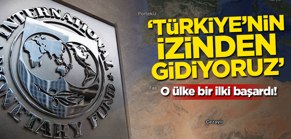 O ülke bir ilki başardı! 'Türkiye'nin izinden gidiyoruz'