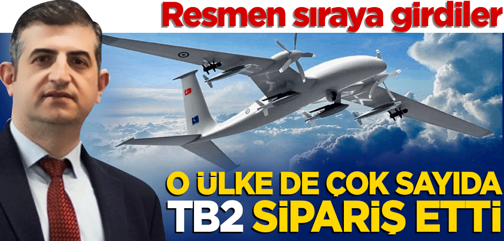 O ülke çok sayıda Bayraktar TB2 sipariş etti! Haluk Bayraktar doğruladı!