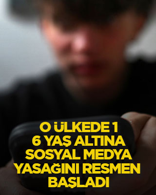 O ülkede 16 yaş altına sosyal medya yasağını resmen başladı