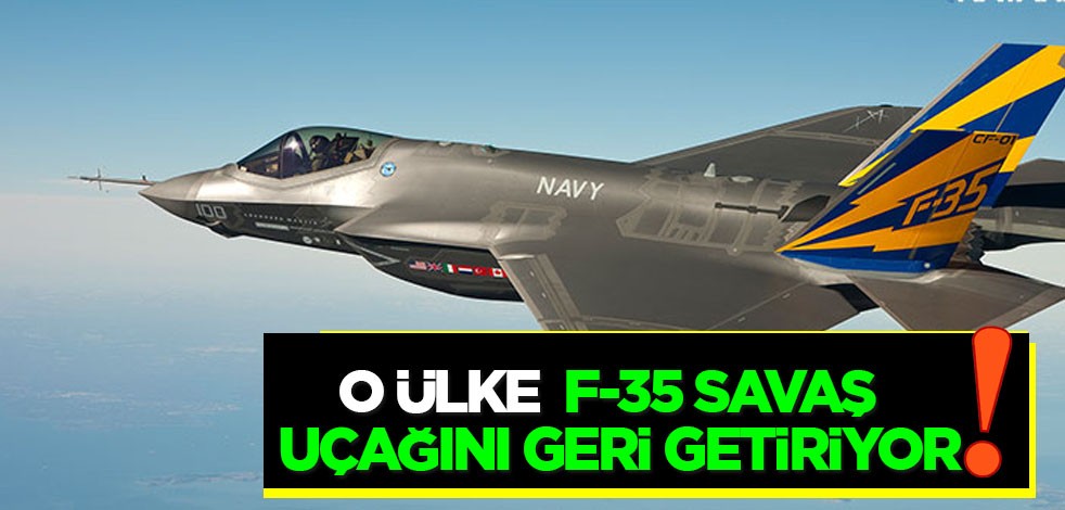 O ülkede altı F-35 Savaş uçağını geri getiriyorlar! Ortalık karıştı F-16 savaş uçaklarının pilotları eğitilmeyecek