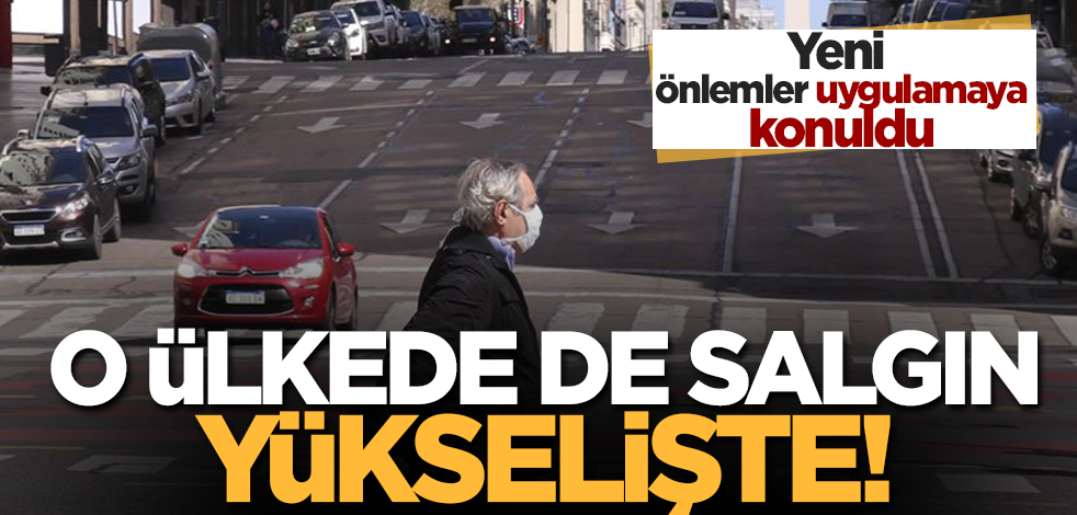 O ülkede de koronavirüs salgını yükselişe geçti! Yeni önlemler hemen uygulanmaya konuldu