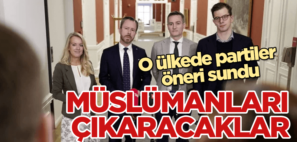 O ülkede partilerden şok öneri! Müslümanları çıkaracaklar