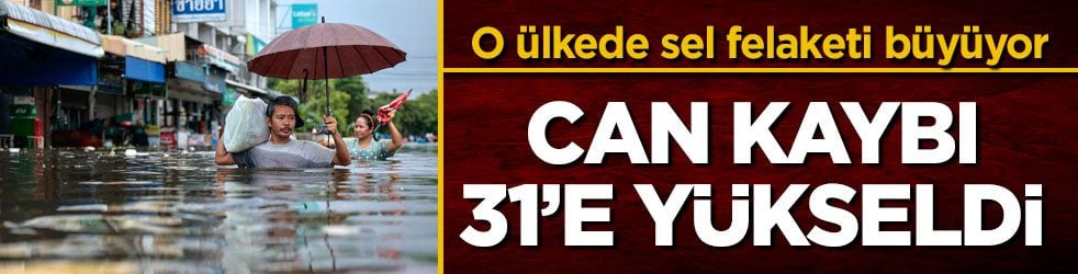 O ülkede sel felaketi büyüyor! Can kaybı 31’e yükseldi