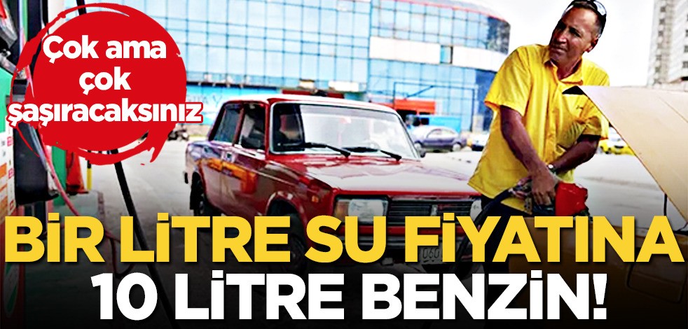 O ülkede şok eden fiyat! Alman Küresel Çalışmalar uzmanı: Durum çelişkili! Bir litre su fiyatına 10 litre benzin satın alıyor