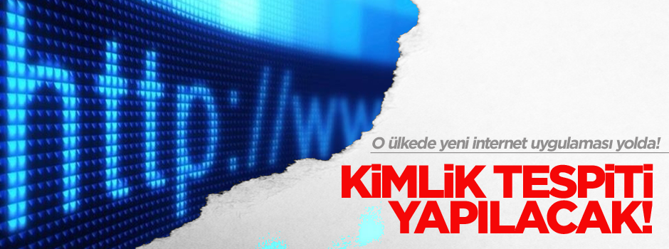 O ülkede yeni internet uygulaması yolda