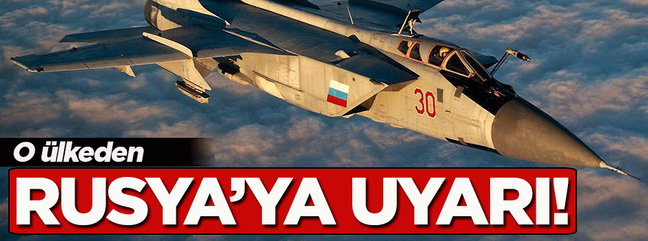 Estonya'dan Rusya'ya hava sahası ihlali uyarısı!