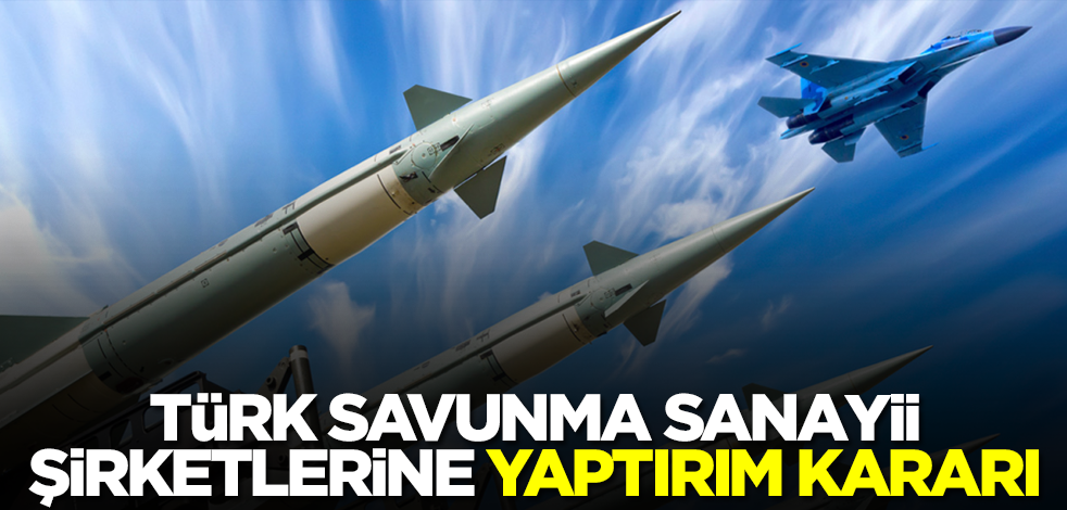O ülkeden Türk savunma sanayii şirketlerine yaptırım kararı