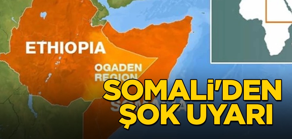 O ülkeden uyarısı: toplanma zamanı der gibi Etiyopya'ya şok uyarı verdi! Her an yerle bir olabilir, hangi yolu kullanacaklar!
