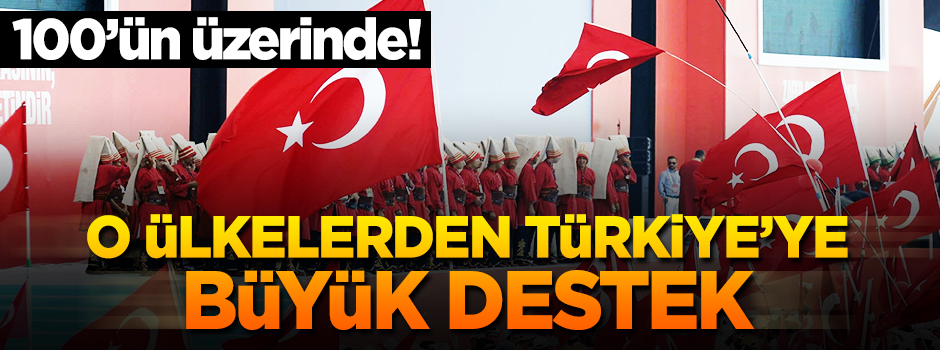 O ülkelerden 'Türkiye'ye destek' çağrısı!