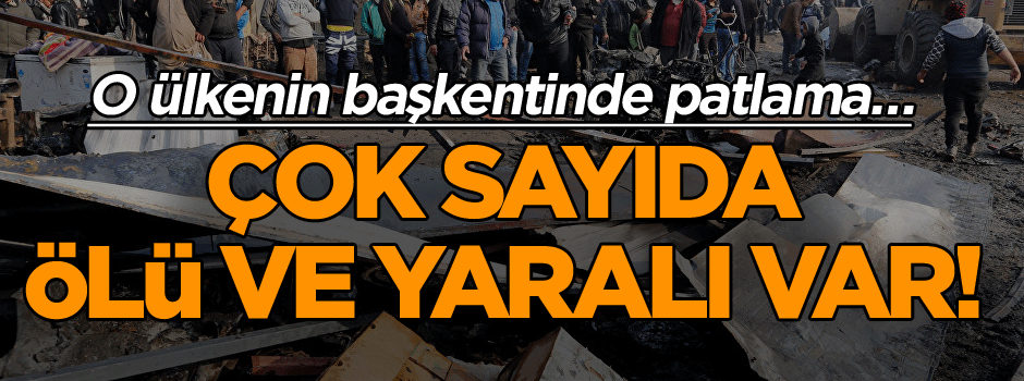 Bağdat'ta patlama: 5 ölü, 8 yaralı