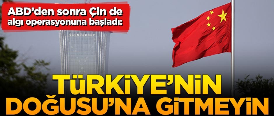 O uyarılara ABD’den sonra şimdi de Çin başladı: Türkiye’nin Güneydoğusu’na gitmeyin