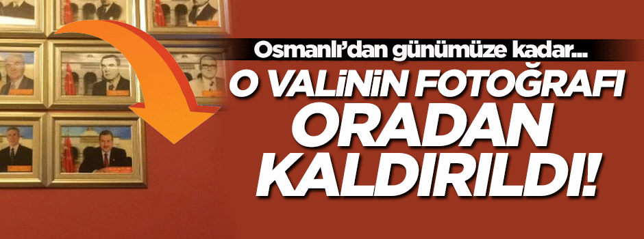 Hüseyin Avni Mutlu'nun fotoğrafı panodan kaldırıldı!