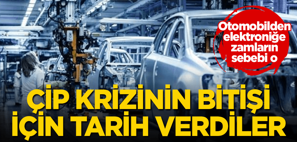 O zamların sebebi çip krizi ne zaman bitecek? Tarih verdiler