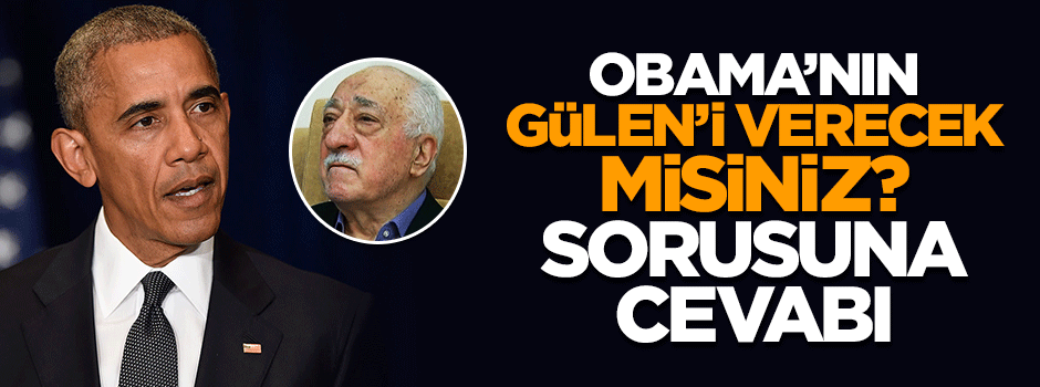 Obama: Bu işi ciddiye alıyoruz ancak ispatlanması lazım