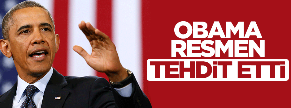 Obama, Putin'i tehdit etti