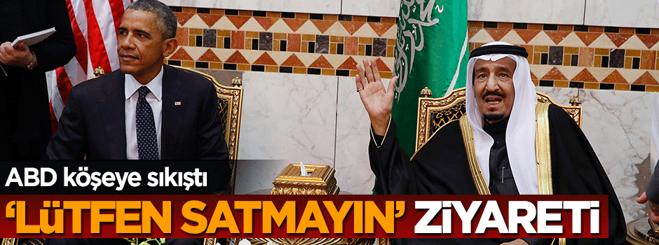 Obama Suudi Arabistan'a gidiyor