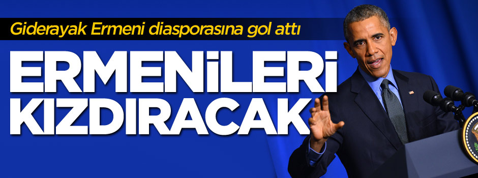 Obama yine Meds Yeghern yani Büyük Felaket dedi