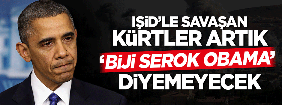 Obama'dan IŞİD'le savaşan Kürtler'e kötü haber