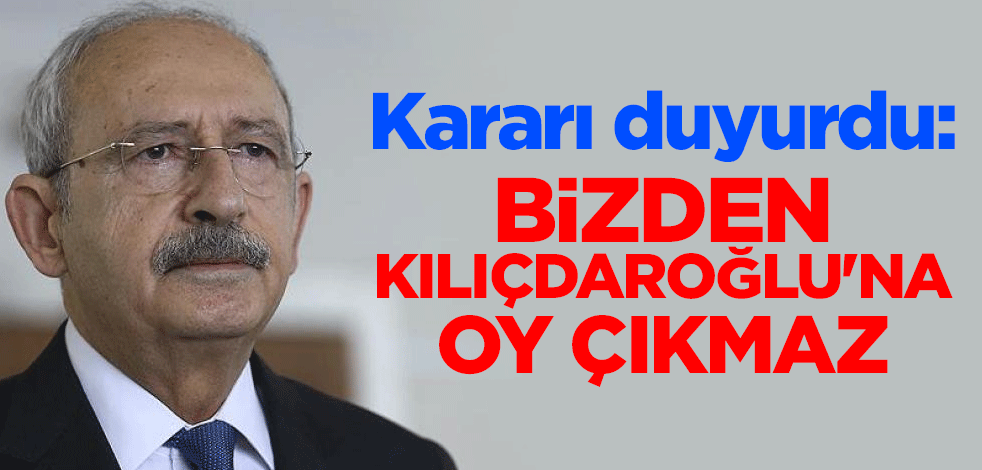 Ocak Partisi Genel Başkanı Kadircan Polat: Bizden Kılıçdaroğlu'na oy çıkmaz