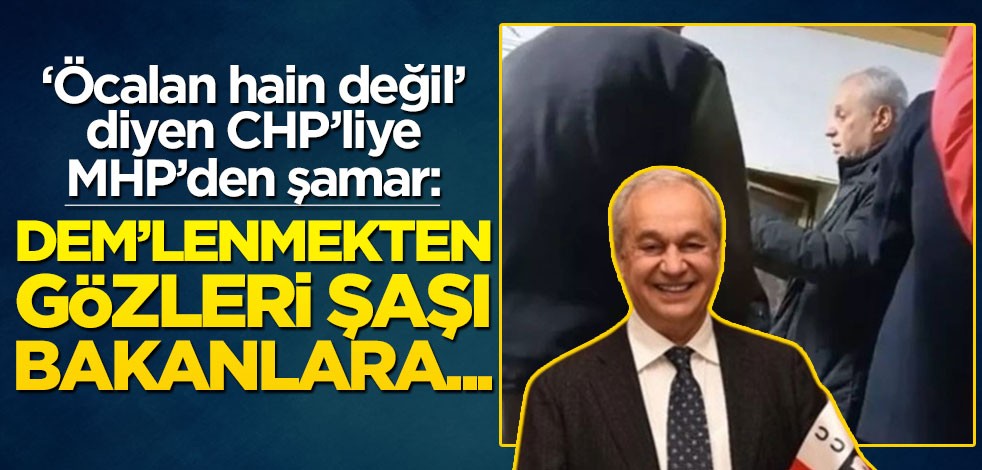 "Öcalan hain değil" diyen CHP’liye MHP’li adaydan şamar! "DEM’lenmekten şaşı bakanlara…"